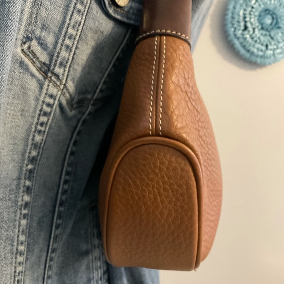Dooney & Bourke Brown Leather Shoulders Bag - Picture 9 of 14